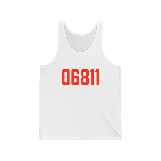 06811 Danbury Connecticut Zip Code Unisex Jersey Tank Top