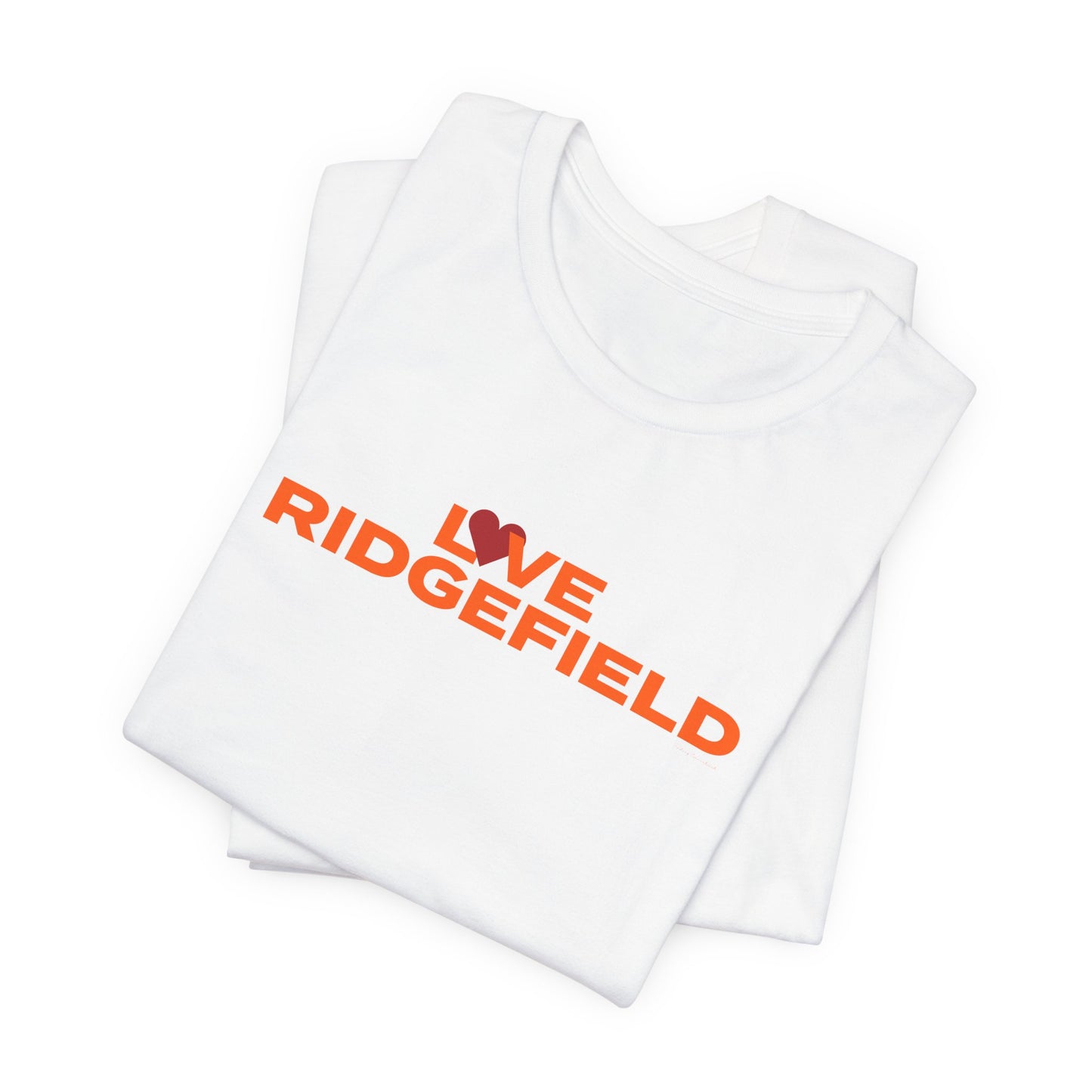 Love Ridgefield Unisex Jersey Short Sleeve T-Shirt