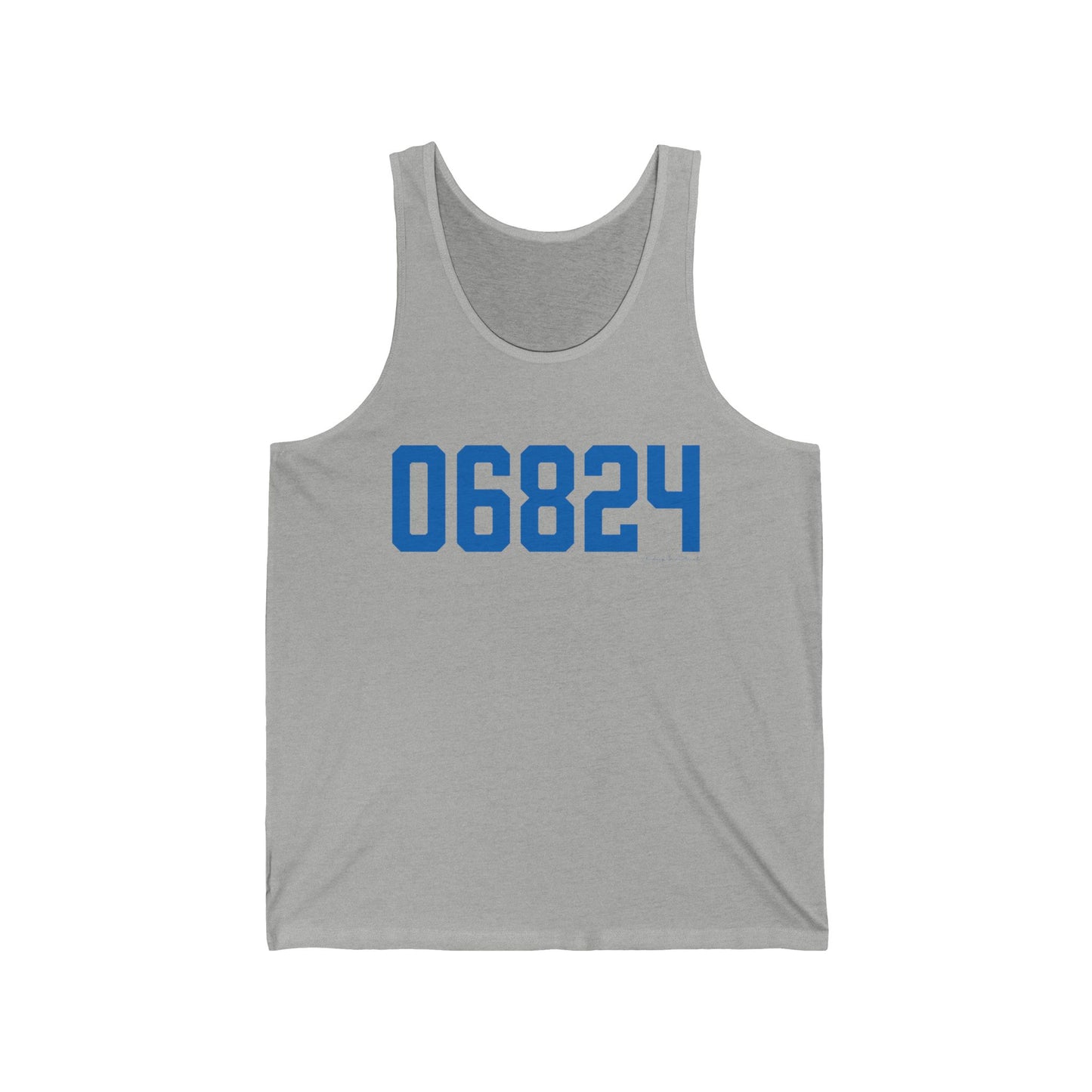 06824 Fairfield Connecticut Zip Code Unisex Jersey Tank Top