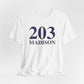 203 Madison Unisex Jersey Short Sleeve T-Shirt