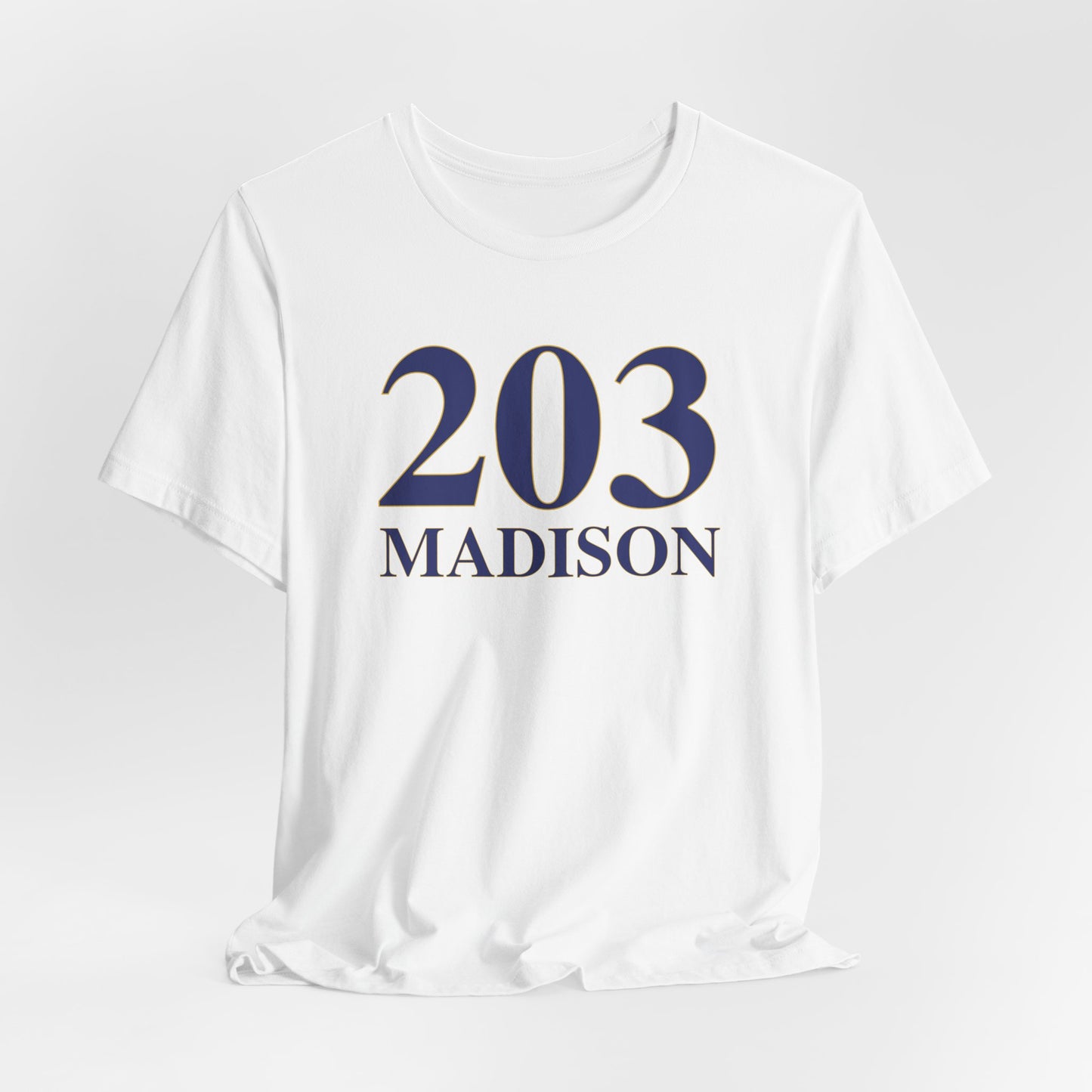 203 Madison Unisex Jersey Short Sleeve T-Shirt