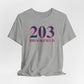 203 Brookfield Red White & Blue Unisex Jersey Short Sleeve T-Shirt