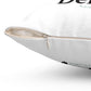 I Clover Derby Spun Polyester Square Pillow