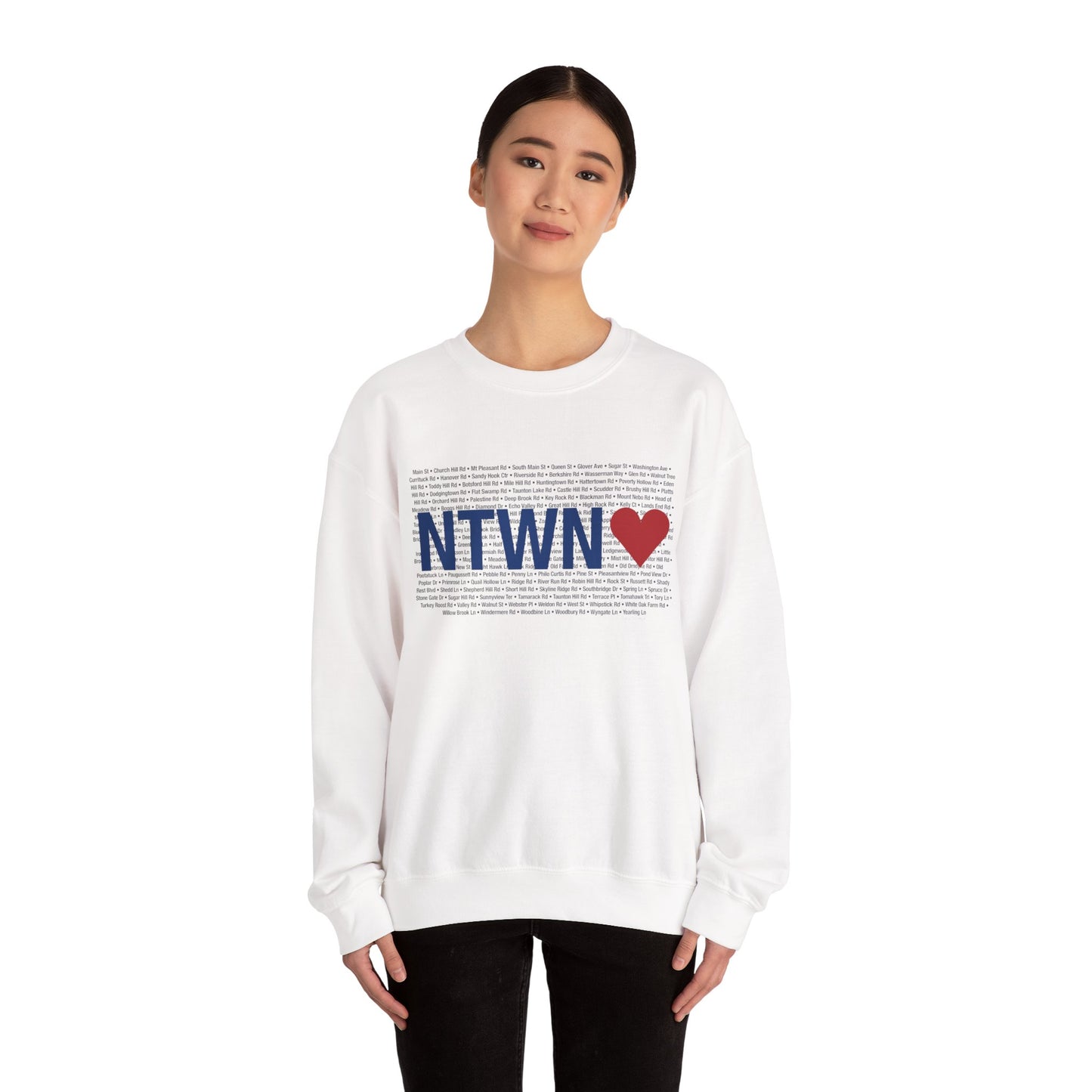 Newtown Love Unisex Heavy Blend™ Crewneck Sweatshirt