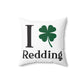 I Clover Redding Spun Polyester Square Pillow