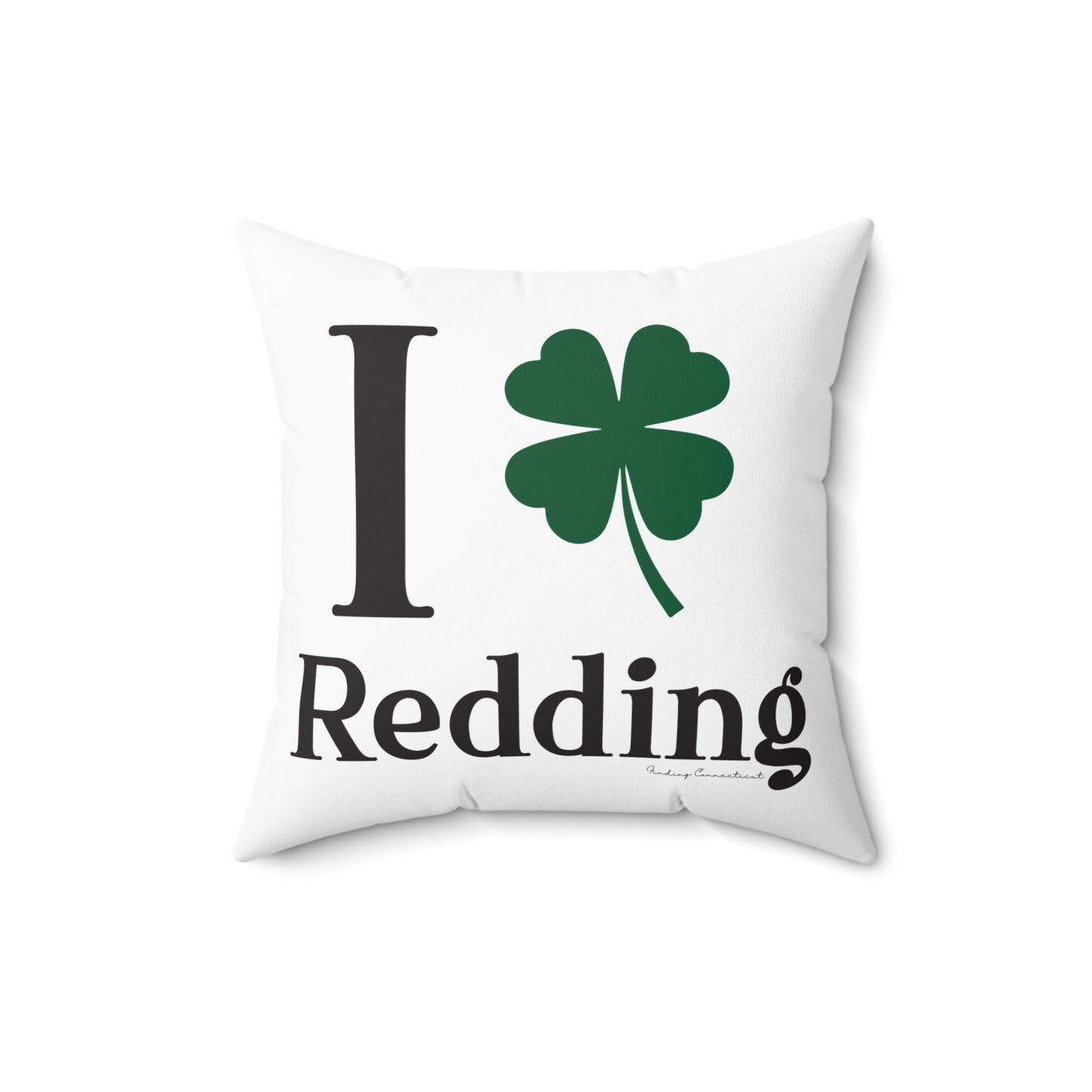 I Clover Redding Spun Polyester Square Pillow