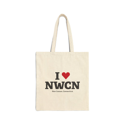 I Heart NWCN Cotton Canvas Tote Bag