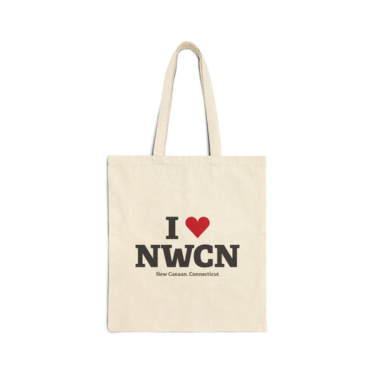 I Heart NWCN Cotton Canvas Tote Bag
