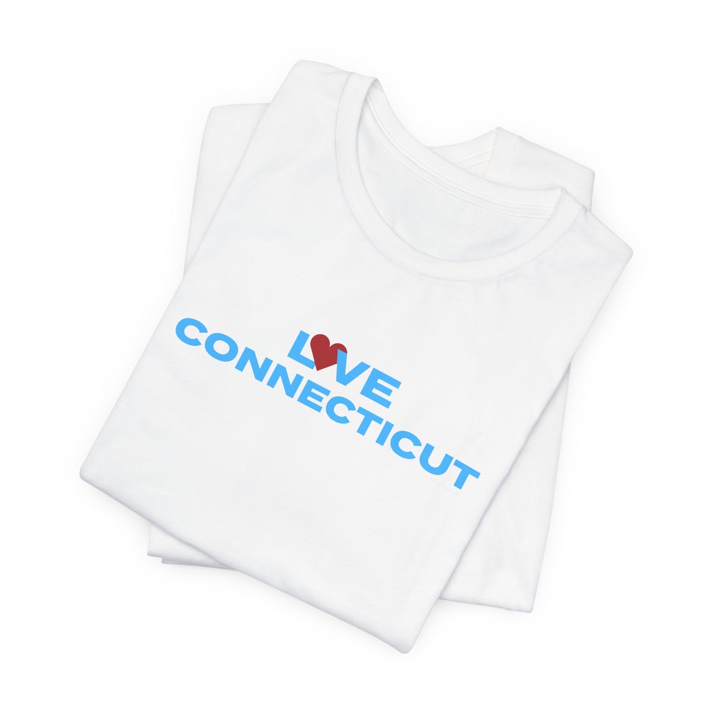 Love Connecticut Unisex Jersey Short Sleeve T-Shirt