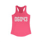 06043 Bolton CT Zip Code Women's Ideal Racerback Tank Top