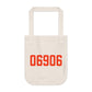 06906 Stamford Connecticut Zip Code Organic Canvas Tote Bag