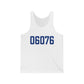 06076 Stafford Connecticut Zip Code Unisex Jersey Tank Top