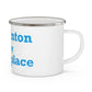 Harwinton is My Happy Place Enamel Camping Mug