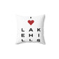 Lake Hills Vision Spun Polyester Square Pillow
