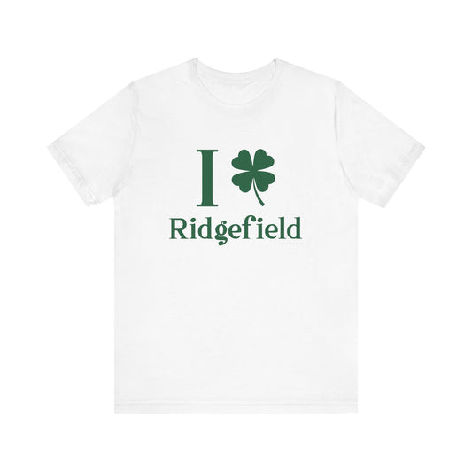 I Clover Ridgefield (Green) Unisex Jersey Short Sleeve Tee