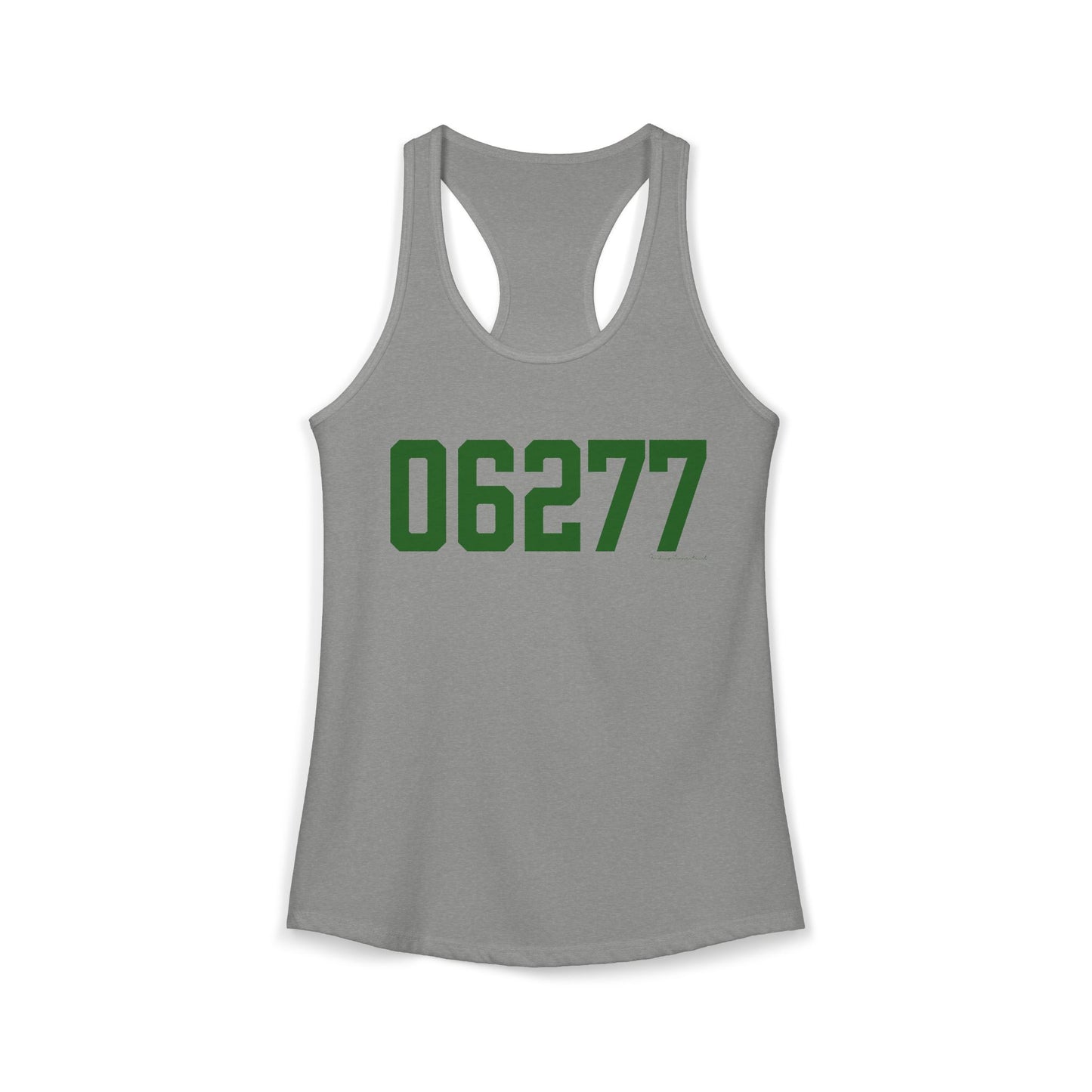 06277 Thompson Connecticut Zip Code Women's Ideal Racerback Tank Top