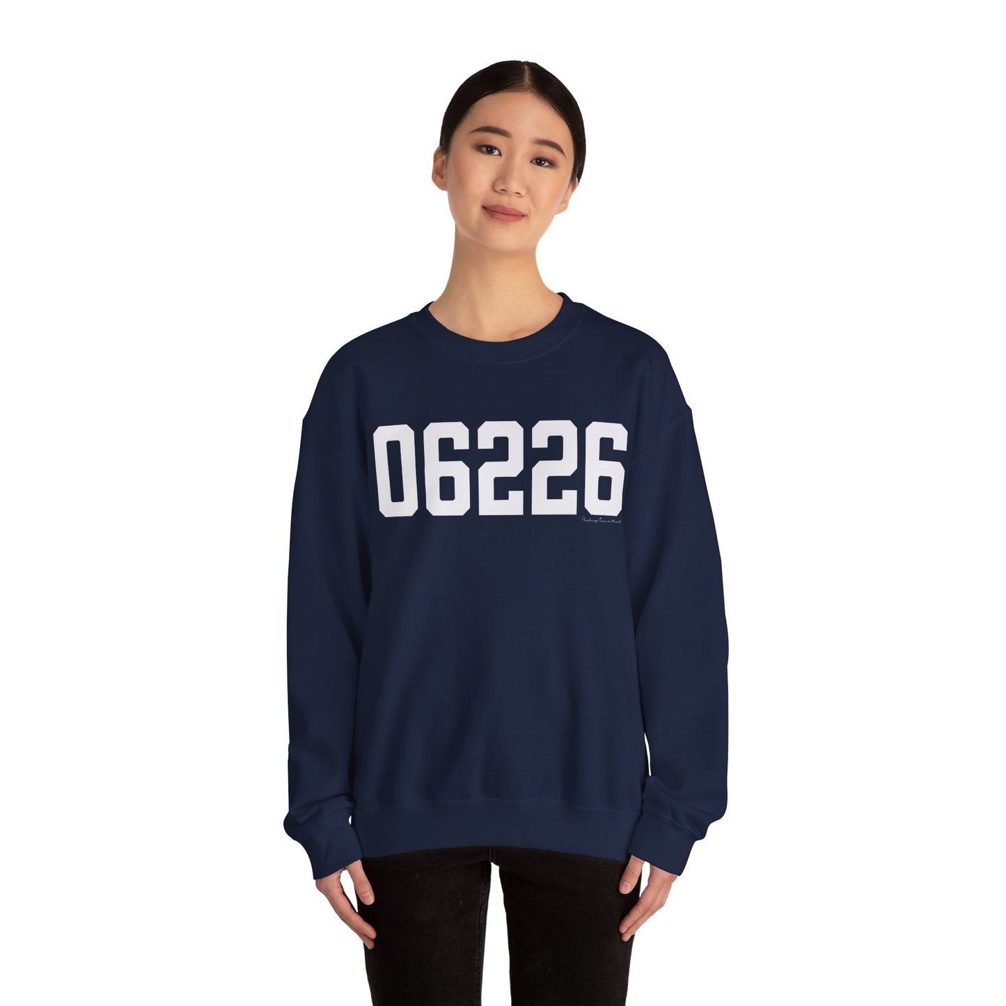06226 Willimantic CT Zip Code Unisex Heavy Blend™ Crewneck Sweatshirt
