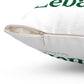 I Clover Lebanon Spun Polyester Square Pillow