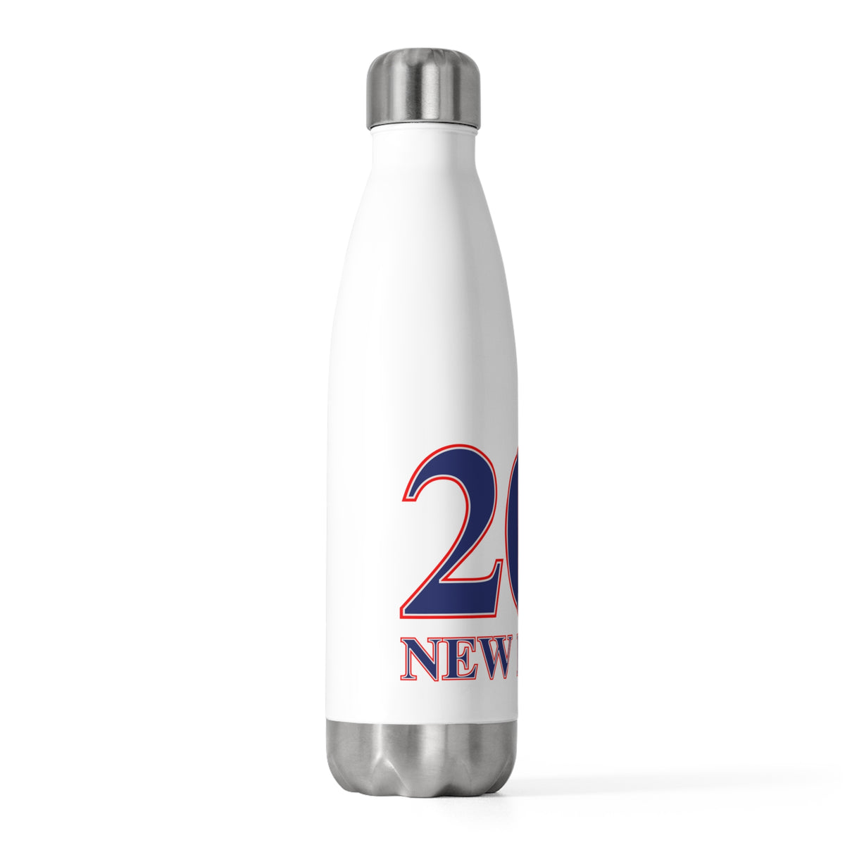 New Haven Red, White & Blue 20 oz Insulated Bottle