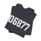 06877 Ridgefield CT Zip Code Unisex Jersey Short Sleeve T-Shirt