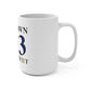 Newtown 203 Connecticut Mug 15oz