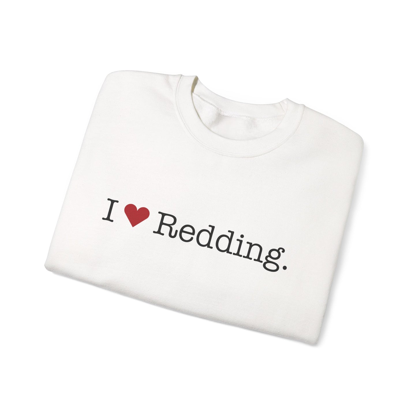 I Heart Redding. Unisex Heavy Blend™ Crewneck Sweatshirt