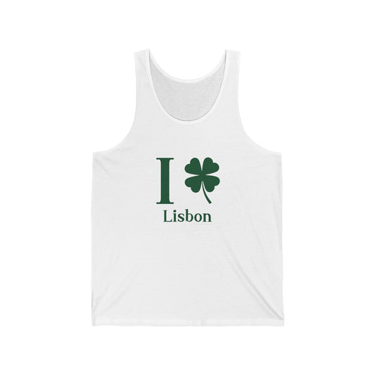 I Clover Lisbon Unisex Jersey Tank Top
