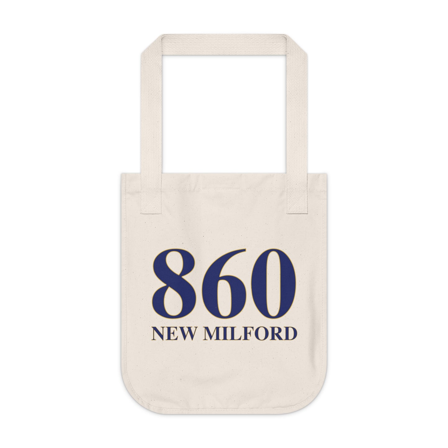 860 New Milford Organic Canvas Tote Bag