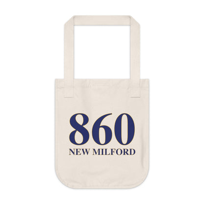 860 New Milford Organic Canvas Tote Bag