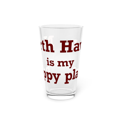 North Haven is My Happy Place Pint Glass, 16oz