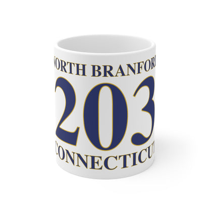 North Branford 203 Connecticut Mug 11oz