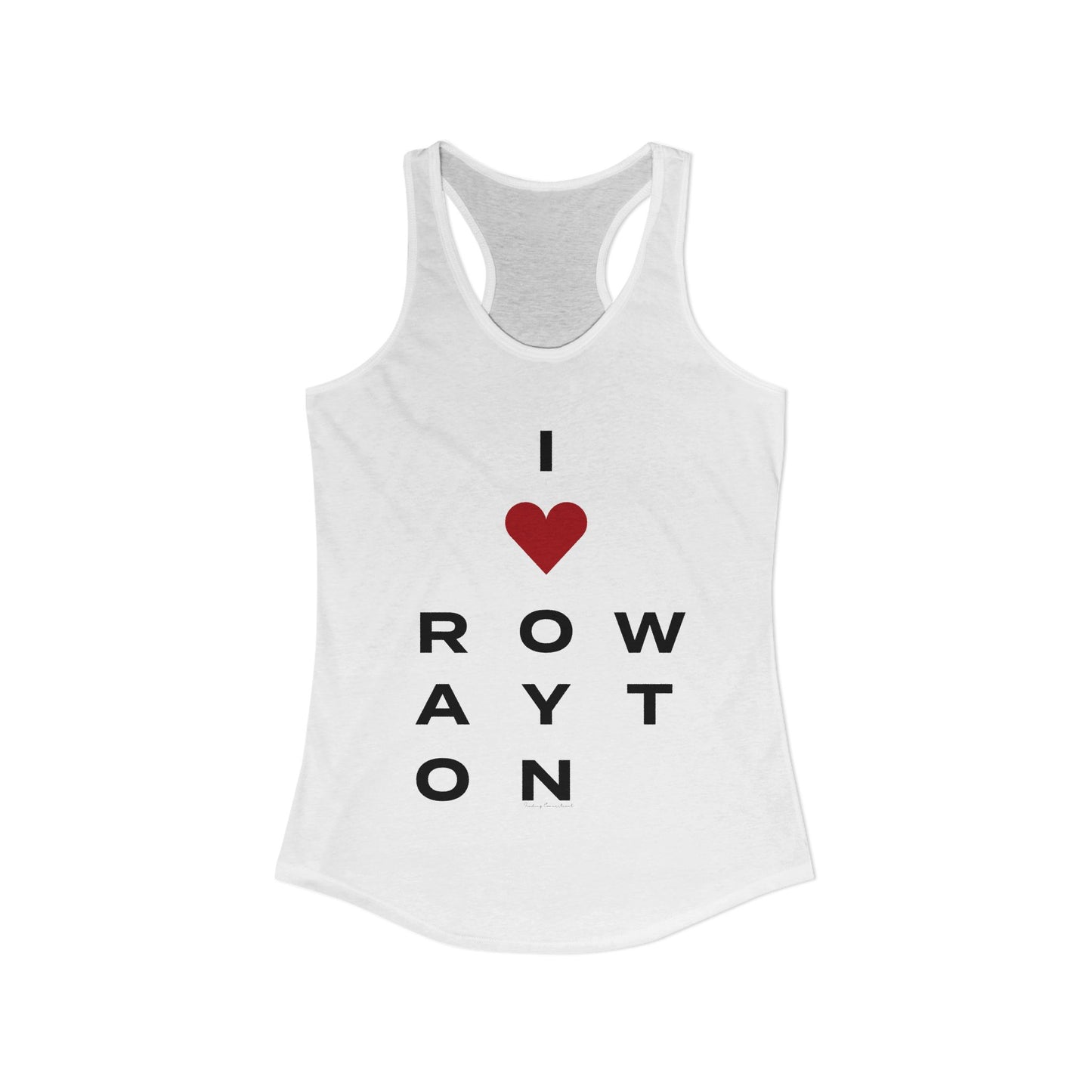 Rowayton Vision Women's Ideal Racerback Tank Top