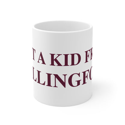 Just a kid from Wallingford Mug 11oz