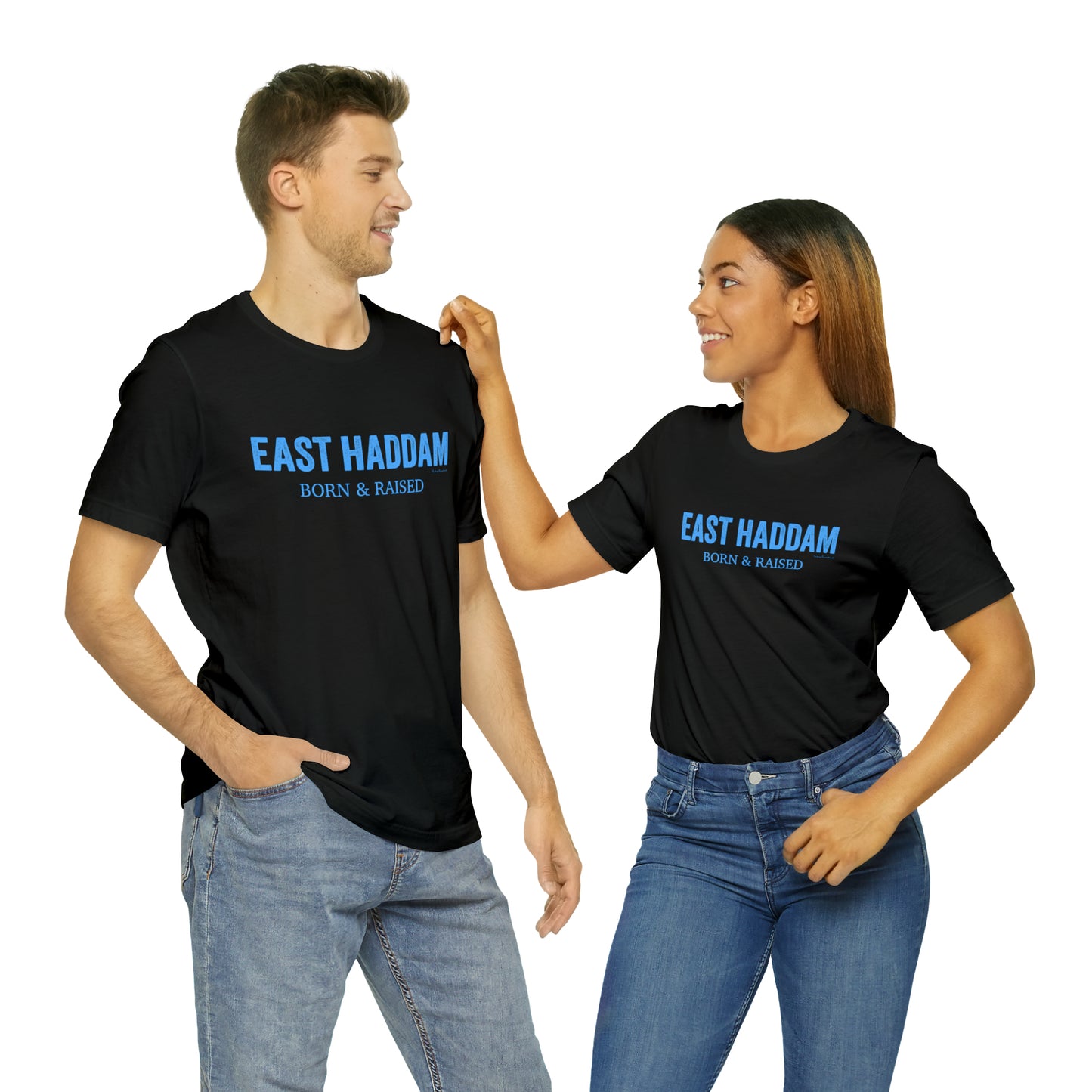 East Haddam Born & Raised Unisex Jersey Short Sleeve Tee