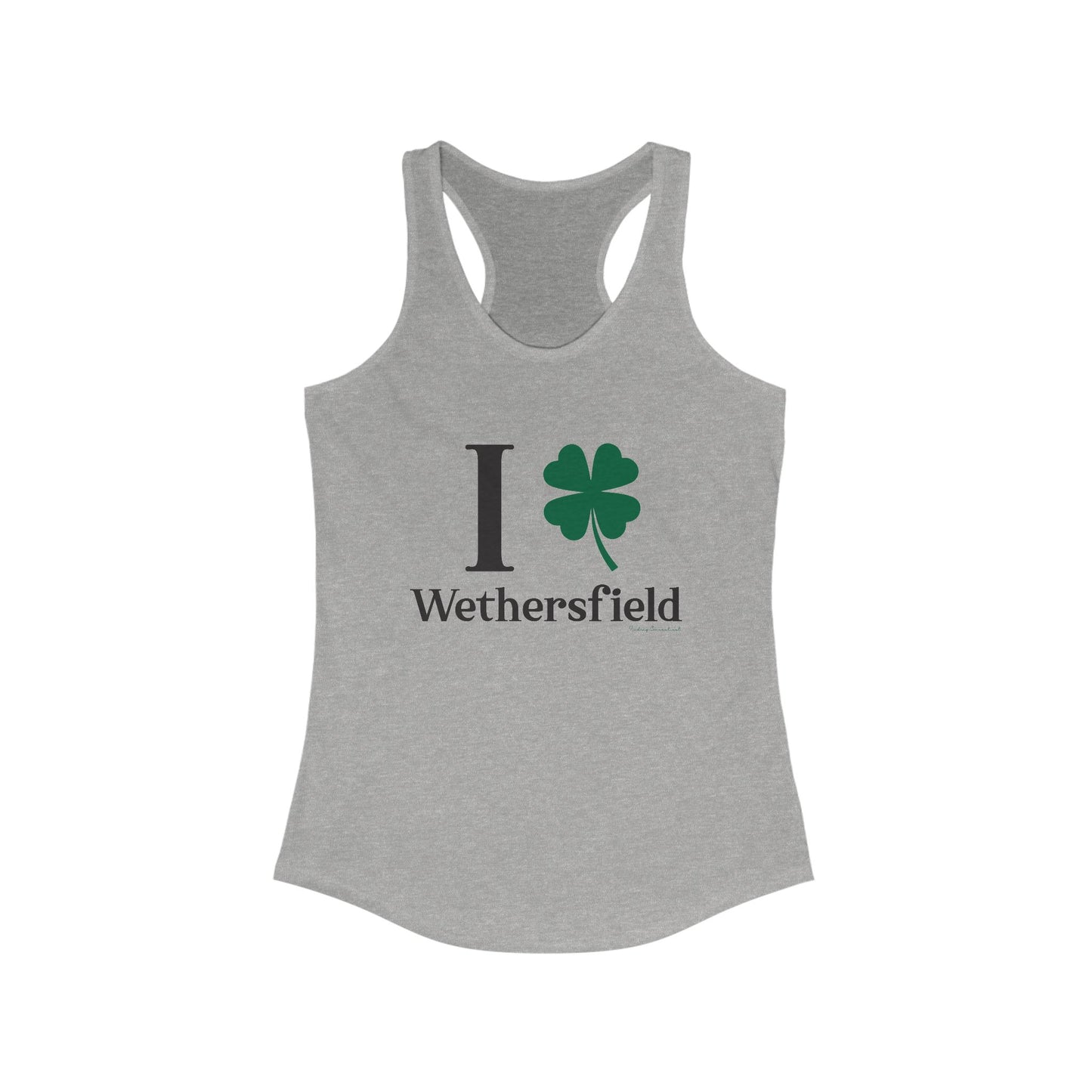 I Clover Wethersfield Women's Ideal Racerback Tank