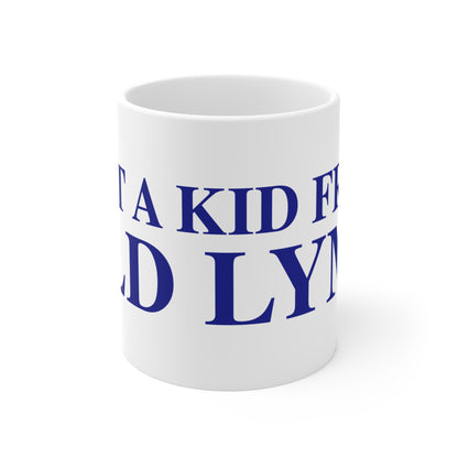 Just a kid from Old Lyme Mug 11oz