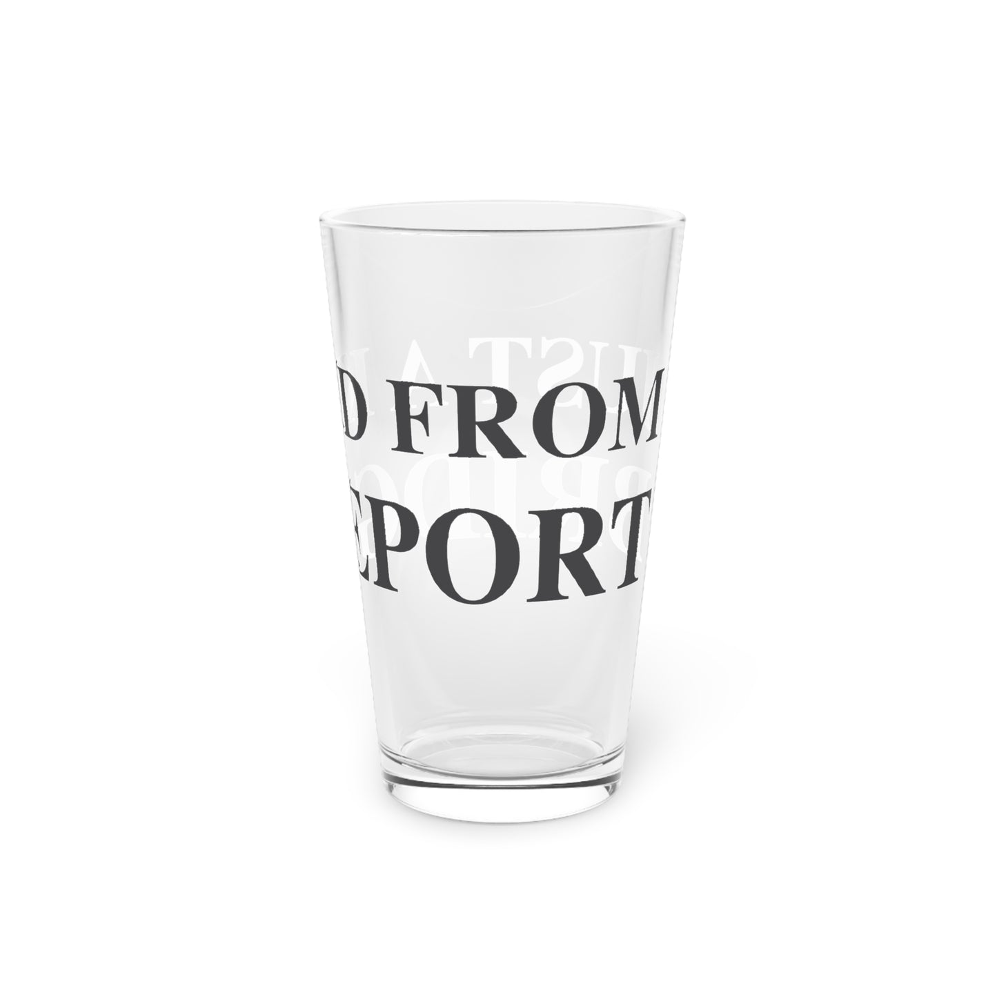 Just a kid from Bridgeport Pint Glass, 16oz