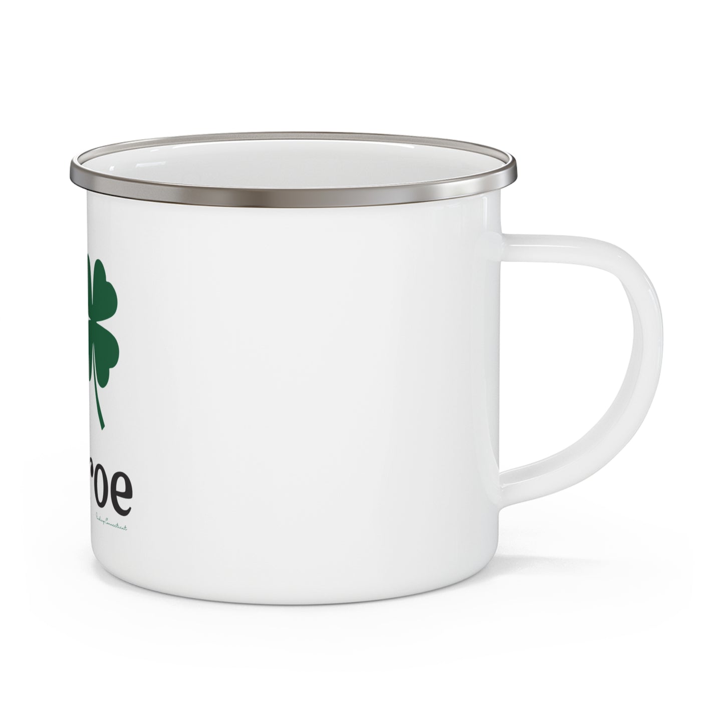I Clover Monroe Enamel Camping Mug