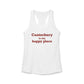 Canterbury is My Happy Place Women's Ideal Racerback Tank Top