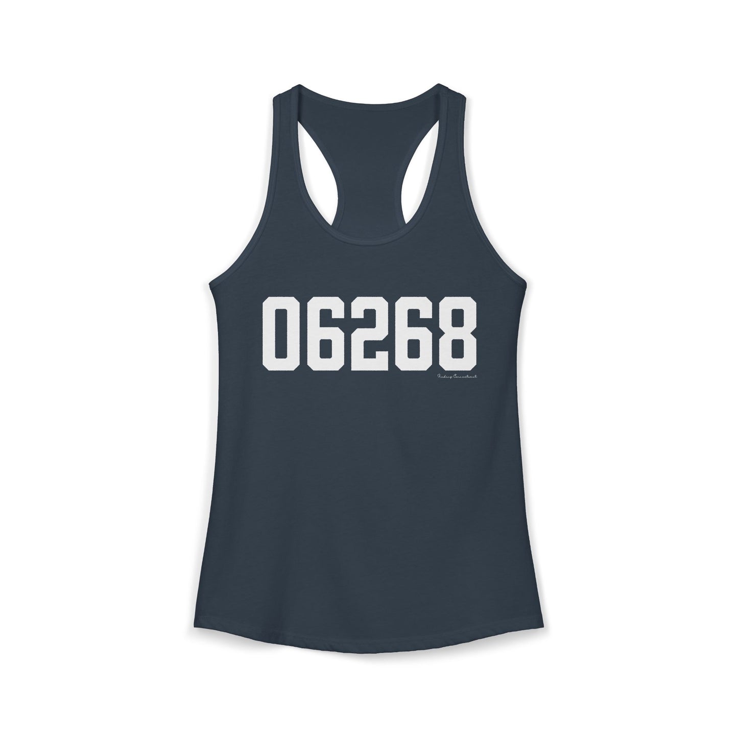 06268 Storrs CT Zip Code Women's Ideal Racerback Tank