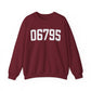 06795 - Watertown CT Zip Code Unisex Heavy Blend™ Crewneck Sweatshirt
