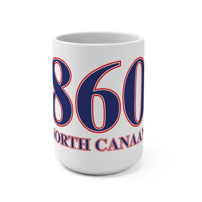 North Canaan Red, White & Blue Mug 15oz