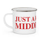 Just a kid from Middlebury Enamel Camping Mug