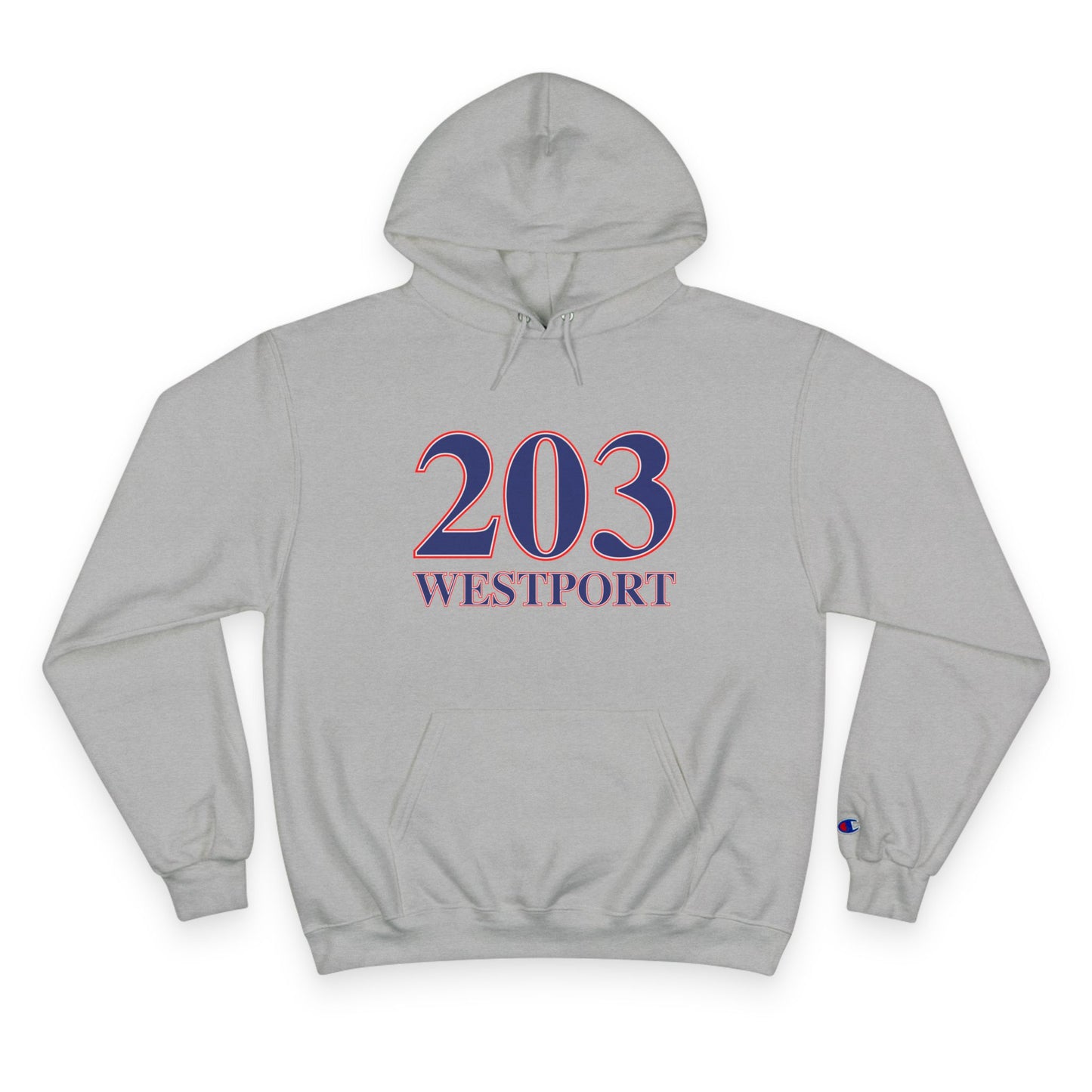 203 Westport Red White & Blue Champion Hoodie