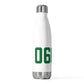 06605 Bridgeport Connecticut Zip Code 20oz Insulated Bottle