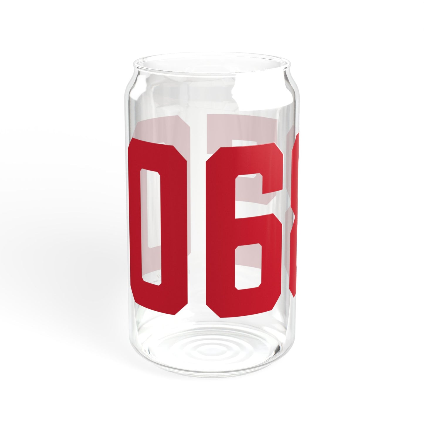 06850 Norwalk Connecticut Zip Code Sipper Glass, 16oz