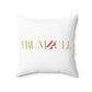 41 Tilt Trumbull  Spun Polyester Square Pillow