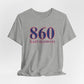 860 East Haddam Red White & Blue Unisex Jersey Short Sleeve T-Shirt