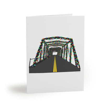 Saugatuck Bridge Lights Greeting cards (8, 16, and 24 pcs)