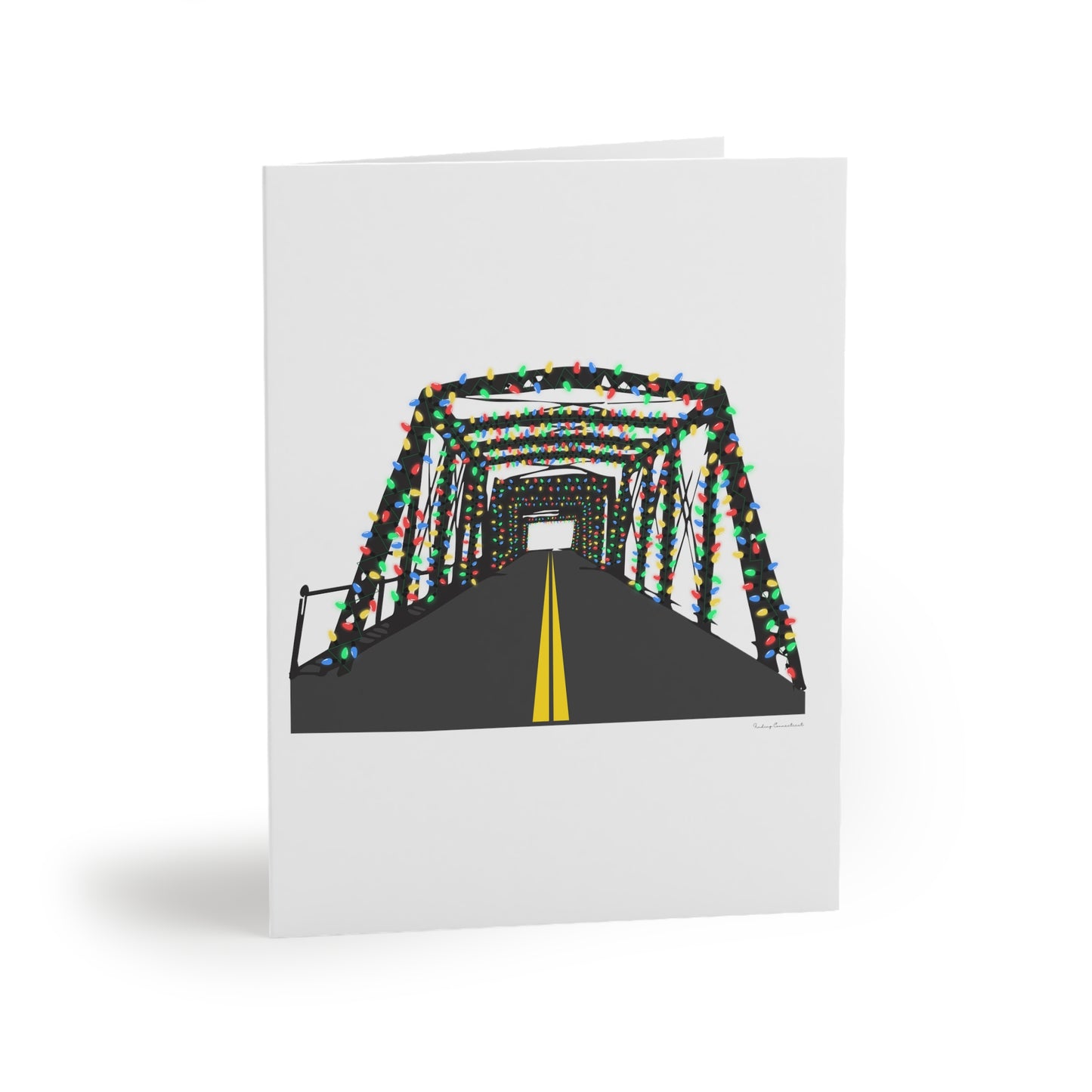 Saugatuck Bridge Lights Greeting cards (8, 16, and 24 pcs)